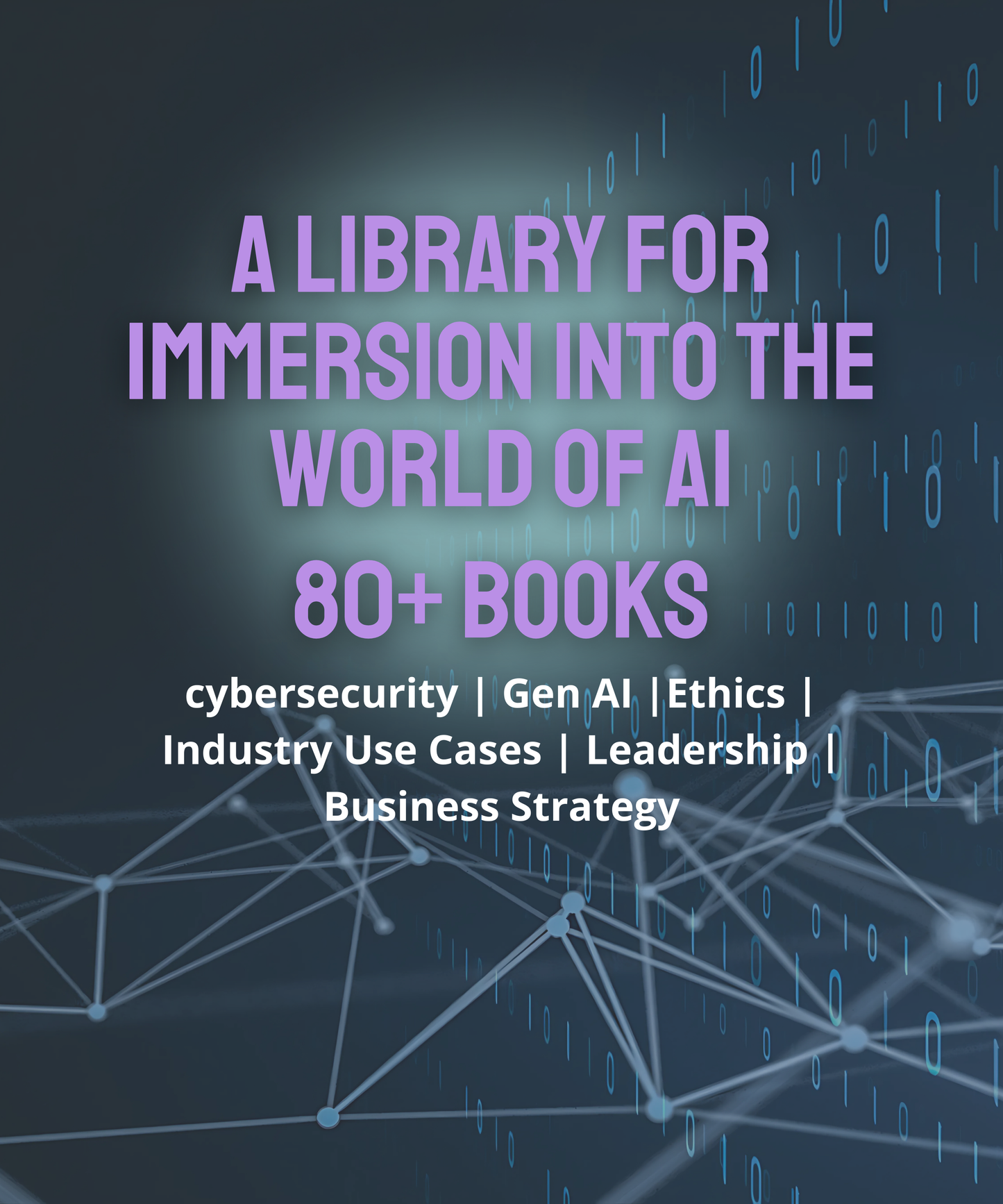 A LIBRARY FOR IMMERSION INTO THE 80+ BOOKS